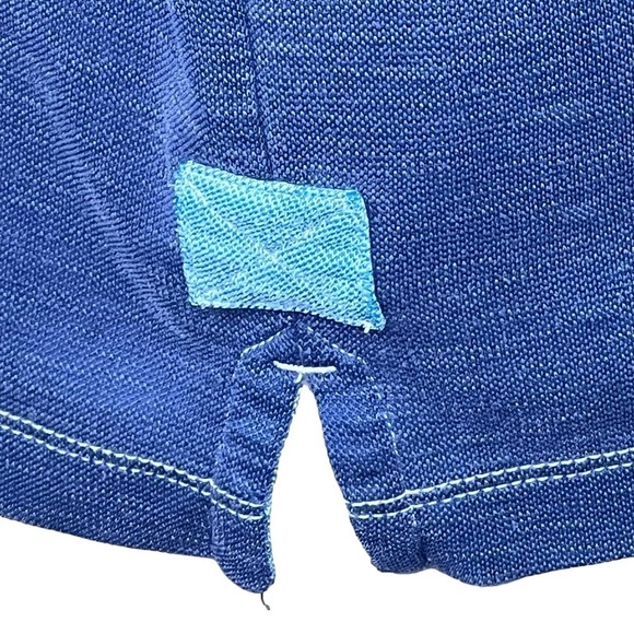 Orvis Men’s Modal Blend Polo Medium Blue Color with Light Blue Accents  XL - Picture 4 of 10